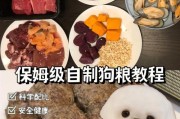 金毛狗粮自制简易方法：满足爱犬营养需求的基本配方