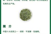 黄山毛峰的功效与作用（绿茶黄山毛峰的功效与作用）