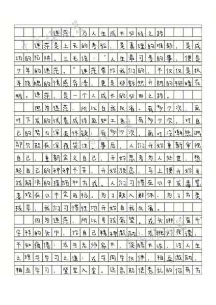 对未来很迷茫怎么办1200字作文（对未来很迷茫的作文）