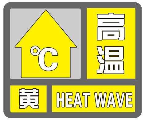 高温预警图片（天气符号图案大全）