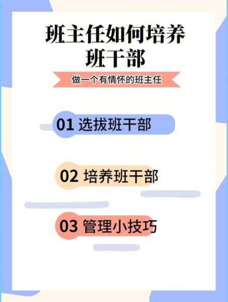 班主任应该如何组织和培养班集体（班主任应该如何组织和培养班集体活动）