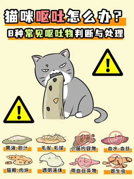 猫咪呕吐的原因有哪些（猫咪呕吐是啥原因）