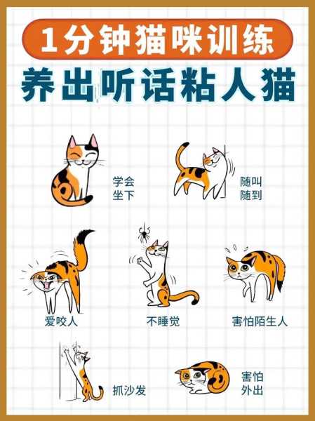 教你两招让猫咪听话（怎样让猫咪听话?你叫他就过来）